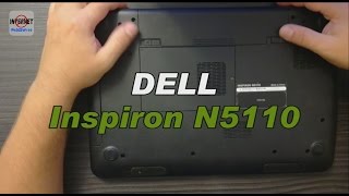 Disassemble DELL Inspiron N5110  CPU Cooler Cleanup [upl. by Yhtnomit]