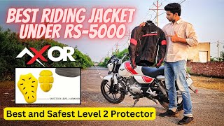 AXOR Cruise 2 jacket review  Best Riding Jacket For Beginners At 5000  Axor Vs RE [upl. by Olympia]