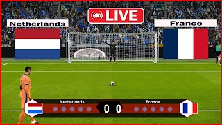 🔴LIVE PENALTY Netherlands vs France  EURO 2024  Match Live Today [upl. by Ilsa]