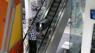 STEP 150 escalator cleaning machine [upl. by Shae]