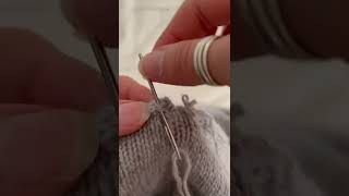 Seamlessly joining Icord bind off [upl. by Towny181]