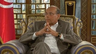 Interview exclusive Moncef Marzouki  « il faut solder lhéritage Sarkozy » [upl. by Ayokahs]