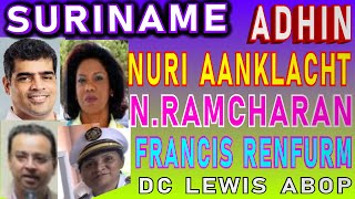 SURINAME Nita Ramcahran Nurmohamed Anand Biharie Adhin DC Lewis Ramdin Francis Renfurm SU NA ME 2024 [upl. by Haraz]