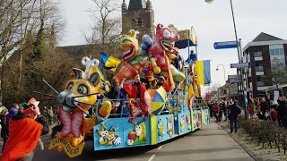 Optocht Chaam Carnaval 2016  CV KachelhoutBokkieMeej GemakDominoOVM [upl. by Bautram39]