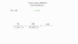 How to Calculate the Odds of Winning the Lottery [upl. by Afatsom]