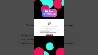 How to add payment method on TikTok in different ways ✌️ shorts addpaymentmethodontiktok [upl. by Hines]