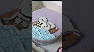 Cloudy Cake design shortsdreamycreationsquetta [upl. by Sudoeht]