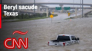 Resumen en video del huracán Beryl que golpeó Texas recorrido noticias y más [upl. by Lerak12]