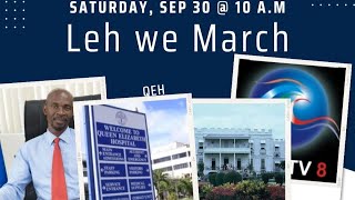 WE ARE THE OPPOSITION LEH WE MARCH SAT SEPT 30th 10am [upl. by Ecyt]