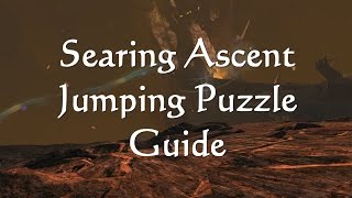 GW2 Searing Ascent Jumping Puzzle Guide [upl. by Erdnaid102]