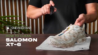 How To Clean Salomon XT6 Advances Sneakers [upl. by Renard]