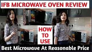 🔴HOW TO USE IFB GRILLED MICROWAVE STEP BY STEP IN HINDI ✨  REVIEW with DEMO 👍 [upl. by Trumann]