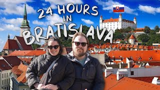 Everything You MUST SEE In BRATISLAVA  Bratislava Slovakia Travel Vlog đź‡¸đź‡° [upl. by Vincenta]