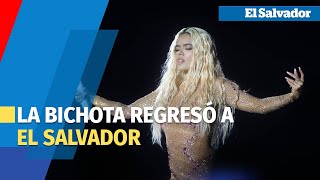 Karol G regresó a El Salvador con su “Mañana será bonito Tour” [upl. by Nylasej56]