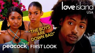 First Look Are The Boys Ready to Face The Consequences  Love Island USA on Peacock [upl. by Elinad]