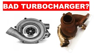 The 6 common symptoms of bad turbocharger and how to fix the problems [upl. by Ydnahs]