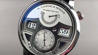 A Lange amp Sohne Zeitwerk Minute Repeater 147025F A Lange amp Sohne Watch Review [upl. by Quinby]