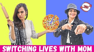 Switching LIVES with MOM for 24 HOURS 😞 I CRIED [upl. by Richter]