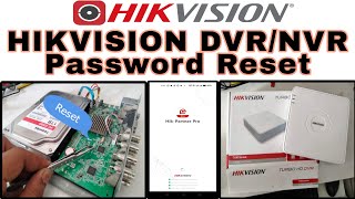 How To Reset Hikvision DVRNVR Password  Password Reset Using Hik Partner Pro App  New Video 2024 [upl. by Breh]