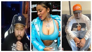 DJ Akademiks Responds to Chromazz and Reveals she was Pregnant for Drakeo the Ruler when they Met [upl. by Anillek]