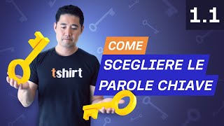 Cosa sono le Parole Chiave e Come Sceglierle Corso SEO 11 di Ahrefs [upl. by Magnum]