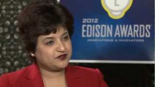 Edison Awards 2012 Interview with Paula Gangopadhyay [upl. by Eidissac]