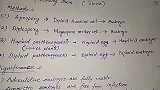 Apomixis Polyembryony and Parthenocarpy [upl. by Hecklau]