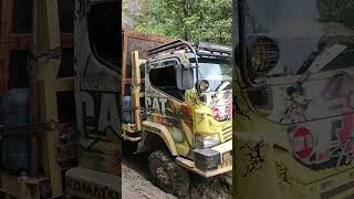 Edisi canter 4x4 jayapura [upl. by Estrin540]