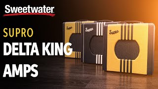 Supro Delta King Tube Combo Amplifiers Demo [upl. by Colver]