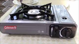 Coleman Camp Bistro 1Burner Butane Camp Stove [upl. by Pool]