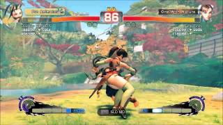 USFIV PC Valley Temple Chun Li vs Ibuki Endless [upl. by Gillman424]