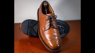 Vintage Florsheim Imperial Longwing Blucher  Overview of a Legendary American Shoe [upl. by Hedaza]