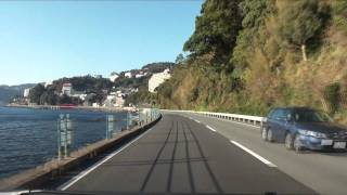 drive japan熱海ビーチライン 門川交差点熱海駅付近Atami Beach Line [upl. by Seppala]