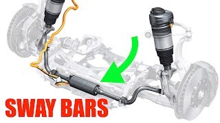 How AntiRoll Bars Work  How To Improve Car Handling [upl. by Atnahsal]