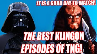 Best TNG Klingon Episodes Vader Reviews [upl. by Isdnyl]