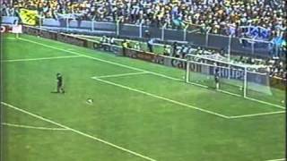 Brazil vs France World Cup 1986  Penalty Shootout [upl. by Waxman]