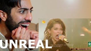 KZ TANDINGANS ROLLING IN THE DEEP  THE SINGER 2018 REACTION [upl. by Vite]