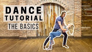 Country Swing Dancing THE BASICS Tutorial [upl. by Alodi517]