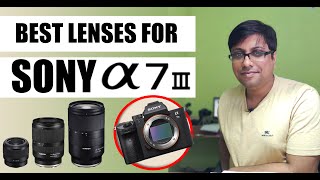 Best Lenses for Sony A7 III Camera Hindi 2020 [upl. by Fran]