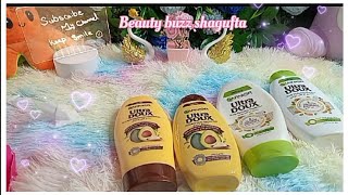 Garnier Ultra Doux Shampoo  💯Honest Review  organic shampoo Beautybuzzshagufta [upl. by Merfe]