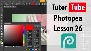 Photopea  Lesson 26  Healing Brush Tool [upl. by Ahtennek]