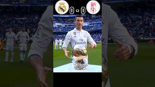 Real Madrid vs Granada CF La Liga [upl. by Suissac]