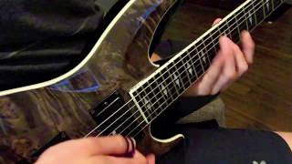 Slaughter to Prevail  Agony Guitar Solo Cover [upl. by Philipson40]