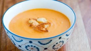 Easy Creamy Vegetable Soup Recipe [upl. by Dieball63]