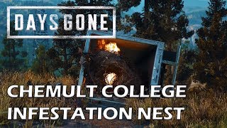 Days Gone  Chemult College Infestation Nest Highway 97 Region [upl. by Richers]