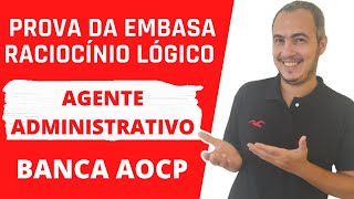 GABARITO EMBASA NÍVEL MÉDIO RACIOCÍNIO LÓGICO [upl. by Malchy]