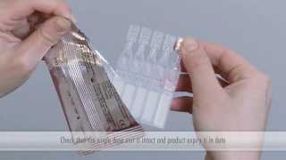 How to use unit dose eye drops [upl. by Iuqcaj]