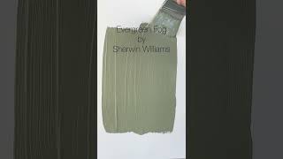 Evergreen Fog by Sherwin Williams is a popular green paint color perfect for any space in your home [upl. by Nalro]