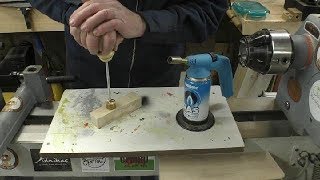 Woodturning  How to make a Branding Iron [upl. by Imalda572]