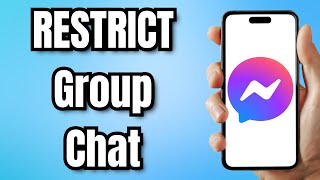 How to RESTRICT Group Chat in MESSENGER [upl. by Reppart]